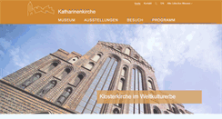 Desktop Screenshot of museumskirche.de