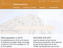 Tablet Screenshot of museumskirche.de